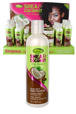 [Sofn'free-box#51] Grohealthy S&C Flat Out Frizz Fighter (8oz) 