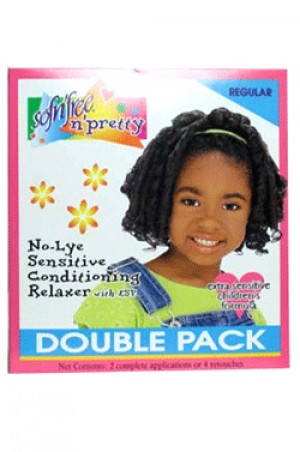 [Sofn'freen'pretty-box#6] Conditioning Relaxer Double Pack  -Regular