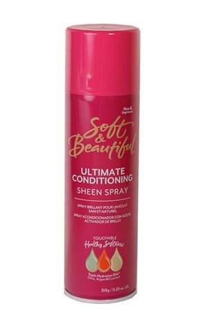 [Soft&Beautiful-box#5] Ultimate Condi. Sheen Spray (11.25 oz)