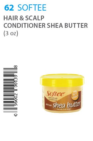[Softee -box#62] Hair & Scalp Conditioner Sheabutter (3oz)