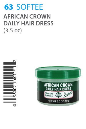 [Softee -box#63] African Crown Daily Hair Dress (3.5 oz)