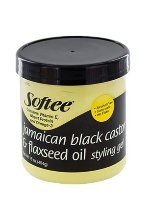 [Softee-box#71] Jamaican Black Castor Oil  Styling Gel (16 oz)