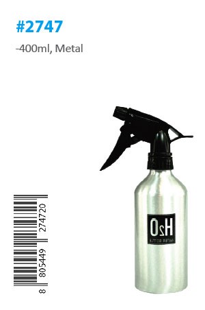 [#2747] Spray Bottle (400ml/Metal) -pc