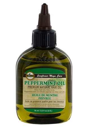 [Sunflower-box#48]  Difeel Premium Natural HairOil (2.5 oz)Peppermint