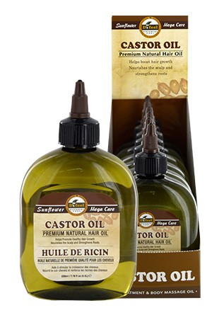 [Sunflower-box#42] Difeel Premium Natural Hair Oil -Castor (7.78oz) 