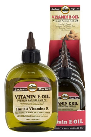 [Sunflower-box#47] Difeel Premium Natural Hair Oil -Vitamin E (7.78 oz)