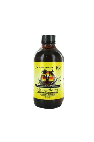 [Sunny Isle Jamaican Black Castor Oil-box#7] Ylang Ylang 4oz