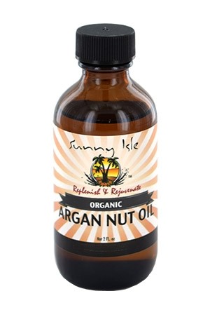[Sunny Isle Jamaican Black Castor Oil-box#26]Organic Argan Nut Oil (2 oz) 