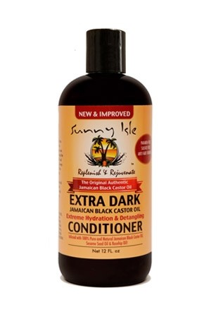 [Sunny Isle Jamaican Black Castor Oil-box#38] JBCO Conditioner [Extra Dark] (12 oz) 