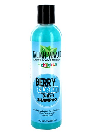[Taliah Waajid-box#19] Kinky, Wavy Berry Clean 3in1 Shampoo (8oz)