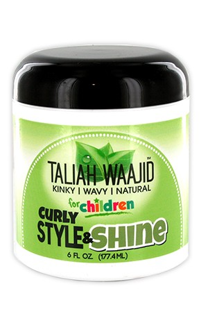 [Taliah Waajid-box#20] Kinky, Wavy, Natural Herbal Style & Shine (6oz)