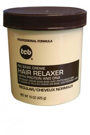 [Tcb-box#11] No Base Creme Hair Relaxer with Protein and DNA Regular (15 oz)