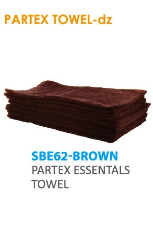 Partex Essentals Towel #SBE62 Brown -dz
