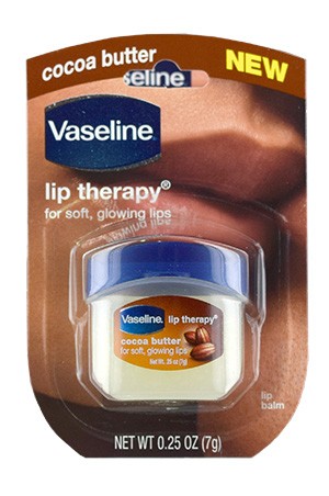 [Vaseline-box#4] Lip Therapy Jar Cocoa Butter (0.25oz)