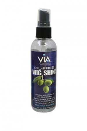 [Via Natural-BOX#40] Vitamin E & Olive Oil Extract Oil Free Wig Shine (4 oz)
