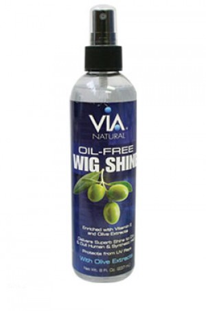 [Via Natural-BOX#39] Vitamin E & Olive Oil Extract Oil Free Wig Shine (8 oz)