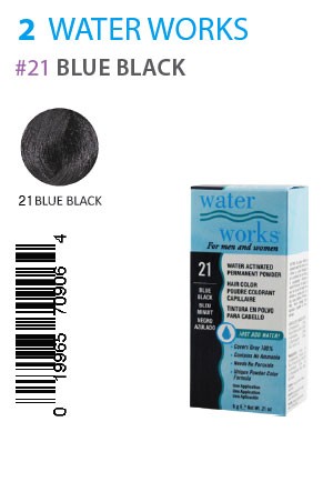 [Water Works-box#2] #21 Blue Black (0.21oz)