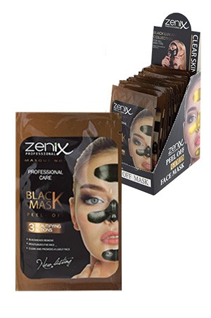 [Zenix-BOX#4] Peel Off Mask_Black (0.5oz) - display