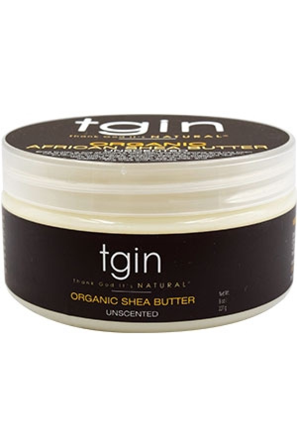 [TGINbox20] Organic African Shea ButterUnscented(8oz) TGIN