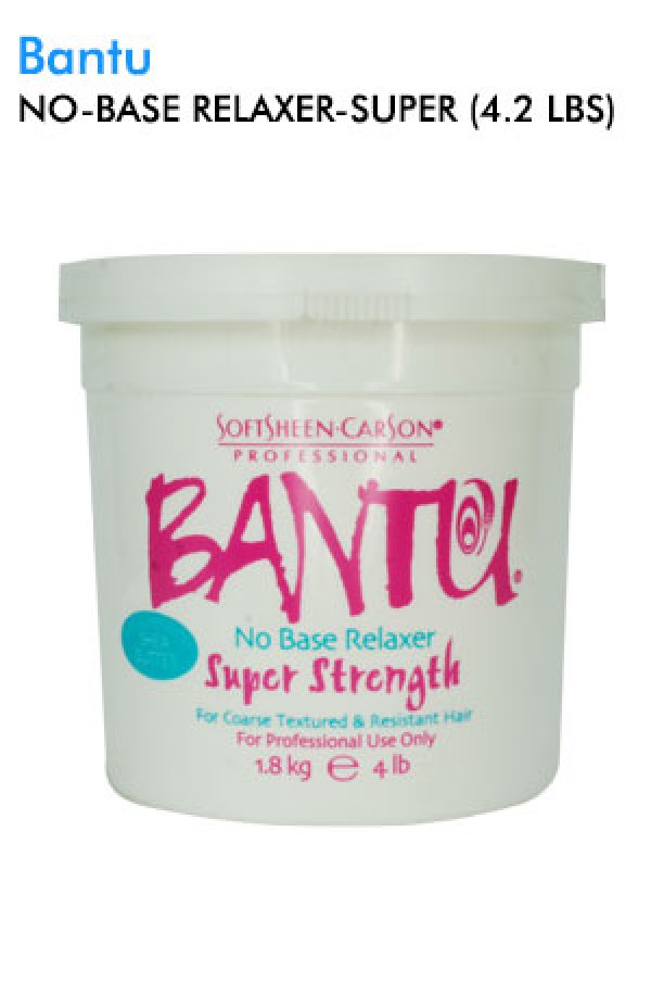 Bantu Box 5 No Base Relaxer Super 4 2 Lbs