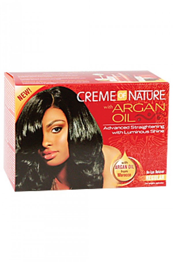 Creme of Nature-box#53 Argan Oil Relaxer Kit - Regular
