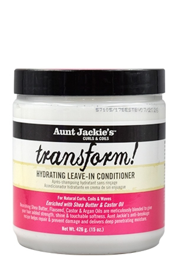 Aunt Jackie's Tranform Hydrating Leave-in Conditioner15oz#58	
