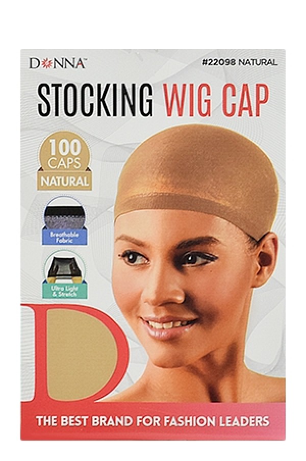 [Donnabox22098] Premium Collection Stocking Wig Cap Natural
