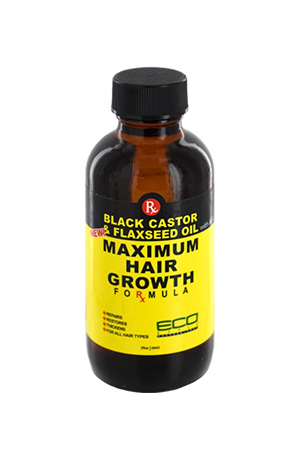 [Eco Stylerbox88] Black Castor &amp; Flaxseed Oil Maximum