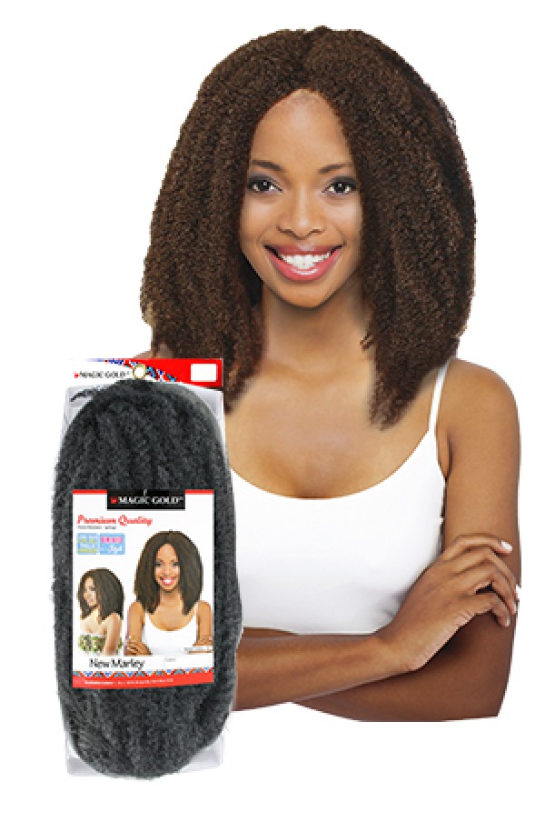 New Marley Synthetic Shoulder Length Synthetic Wig WIG