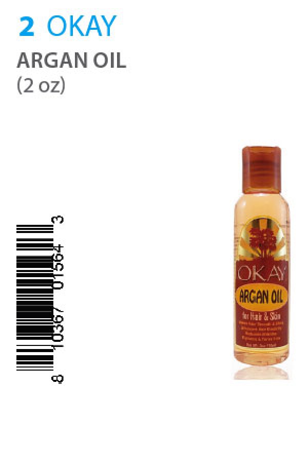 [Okaybox2] Argan Oil (2oz) Okay Brands Starting with O HAIR / SKIN CARE