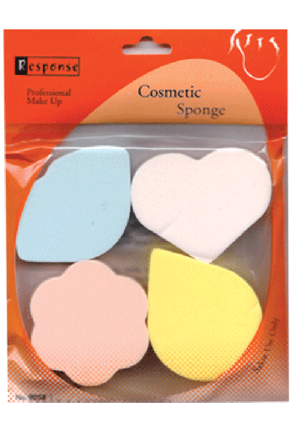 Cosmetic Latex Sponge 4pcs Assorted(9058) dz