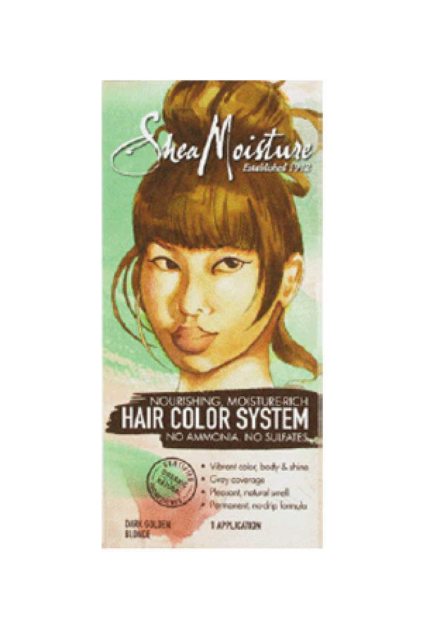Shea Moisture-BOX#48 Hair Color # Dark Golden Blonde#48 ...